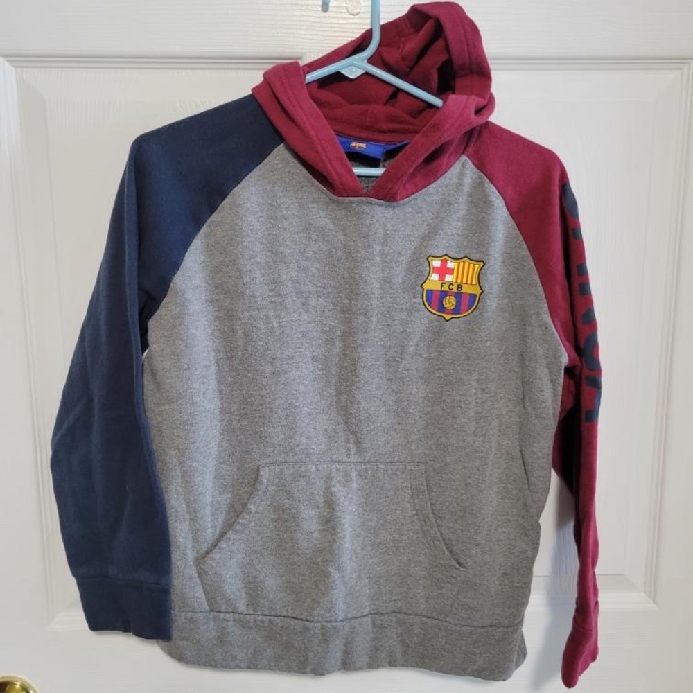 Boys Barcelona soccer sweatshirt